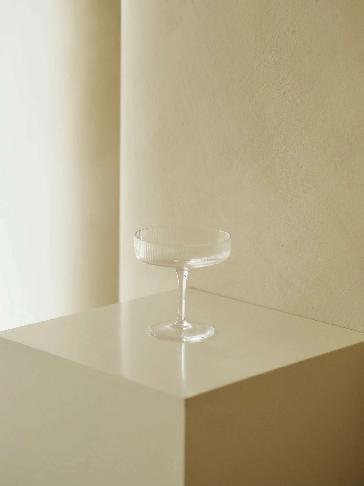FLUTED Champagne Coupe – Duo | Quattro